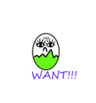EGG BRO DISAPPEAR(transparent)（個別スタンプ：33）