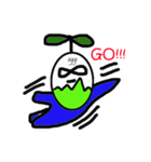 EGG BRO DISAPPEAR(transparent)（個別スタンプ：39）