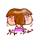 彼女の一日（個別スタンプ：11）