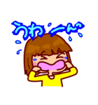 彼女の一日（個別スタンプ：14）