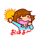 彼女の一日（個別スタンプ：33）