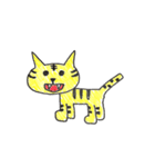 ネコと干支の仲間たち（個別スタンプ：3）