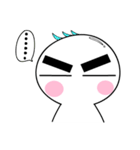 of bushy eyebrows person（個別スタンプ：3）