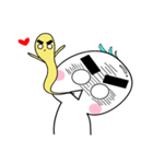 of bushy eyebrows person（個別スタンプ：7）