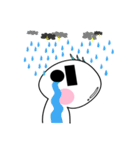 of bushy eyebrows person（個別スタンプ：8）