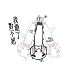 of bushy eyebrows person（個別スタンプ：11）