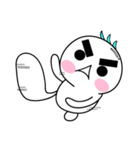 of bushy eyebrows person（個別スタンプ：18）