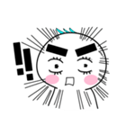 of bushy eyebrows person（個別スタンプ：23）