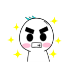 of bushy eyebrows person（個別スタンプ：28）