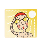 Swimmer R（個別スタンプ：28）