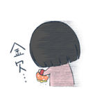 ぱっつん女の子（個別スタンプ：8）
