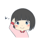 ぱっつん女の子（個別スタンプ：20）