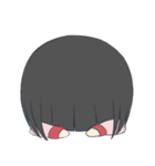 ぱっつん女の子（個別スタンプ：22）