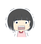 ぱっつん女の子（個別スタンプ：24）