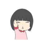 ぱっつん女の子（個別スタンプ：27）