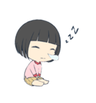 ぱっつん女の子（個別スタンプ：28）