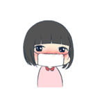 ぱっつん女の子（個別スタンプ：32）