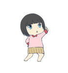 ぱっつん女の子（個別スタンプ：33）
