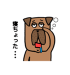 危険犬種 土佐犬（個別スタンプ：18）