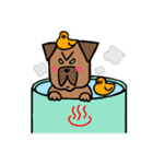 危険犬種 土佐犬（個別スタンプ：25）