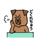 危険犬種 土佐犬（個別スタンプ：36）