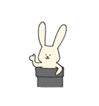 パパうさと子うさ（個別スタンプ：4）