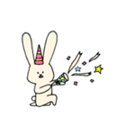 パパうさと子うさ（個別スタンプ：10）