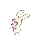 パパうさと子うさ（個別スタンプ：32）