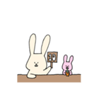 パパうさと子うさ（個別スタンプ：36）