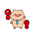 OFFICE PIG : DUKDIK（個別スタンプ：5）