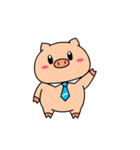 OFFICE PIG : DUKDIK（個別スタンプ：7）