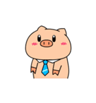 OFFICE PIG : DUKDIK（個別スタンプ：18）