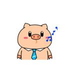 OFFICE PIG : DUKDIK（個別スタンプ：21）