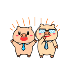 OFFICE PIG : DUKDIK（個別スタンプ：24）