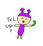 天使とデビルちゃんと女の子（個別スタンプ：16）