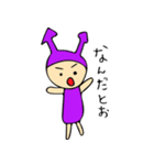 天使とデビルちゃんと女の子（個別スタンプ：24）