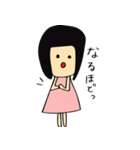 天使とデビルちゃんと女の子（個別スタンプ：32）