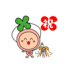 ハートクローバー ツイテル（個別スタンプ：18）