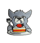 けだるいオオカミ（個別スタンプ：2）