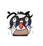 かわいいコリドラスパンダ（個別スタンプ：21）