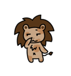 Milk Lion（個別スタンプ：8）