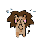 Milk Lion（個別スタンプ：22）