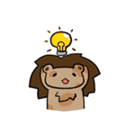 Milk Lion（個別スタンプ：36）
