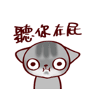 A-Bao's happy cat, Mei~mei（個別スタンプ：14）