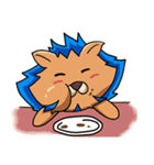 black Wolf and Blue Lion（個別スタンプ：27）