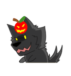 black Wolf and Blue Lion（個別スタンプ：36）