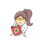 Cute pharmacist（個別スタンプ：4）