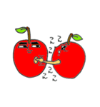 りんごの佐吉と梅子の物語（個別スタンプ：2）