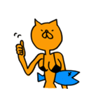 グラビアねこ（個別スタンプ：1）