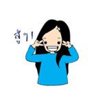 Dek Hua-Sai (Shiny head girl)（個別スタンプ：2）